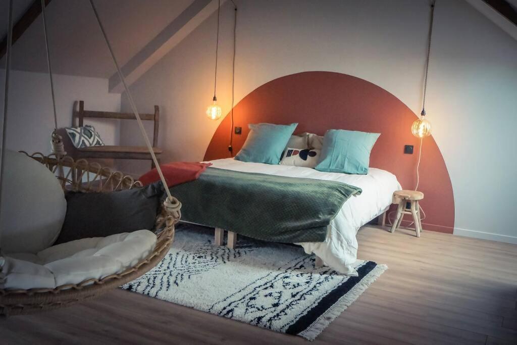 Maison Eliste - Love Gite Chic Avec Jacuzzi Interieur 拉加西利 外观 照片